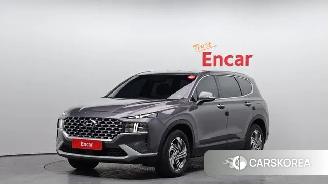 Hyundai The New Santa Fe 2021 Серый из Кореи