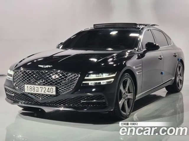 Genesis G80 (RG3) 2020 Черный из Кореи