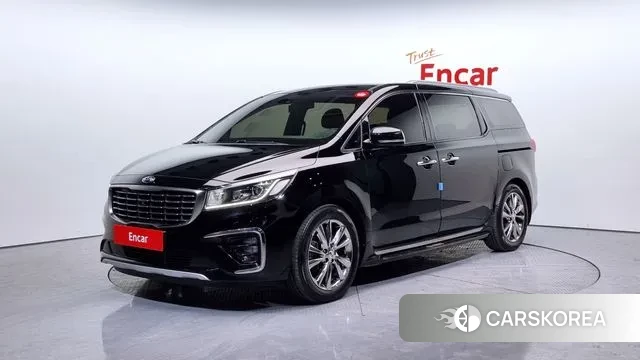 Kia The New Carnival 2019 Черный из Кореи