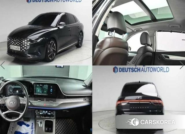 Hyundai The New Grandeur IG 2020 Черный из Кореи