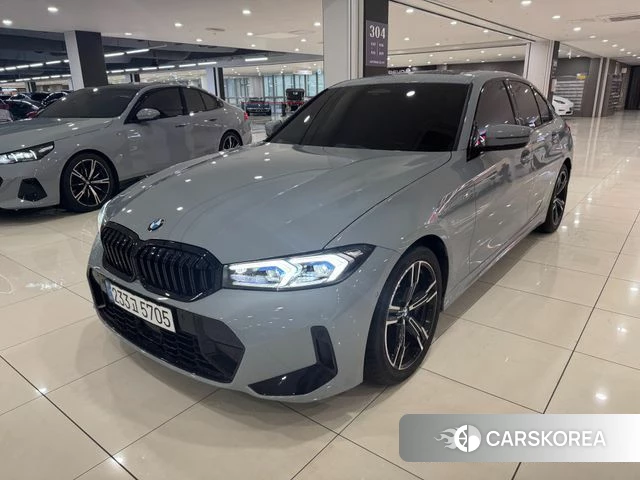 BMW 3 Series (G20) 2024 Светло-серебряный цвет из Кореи