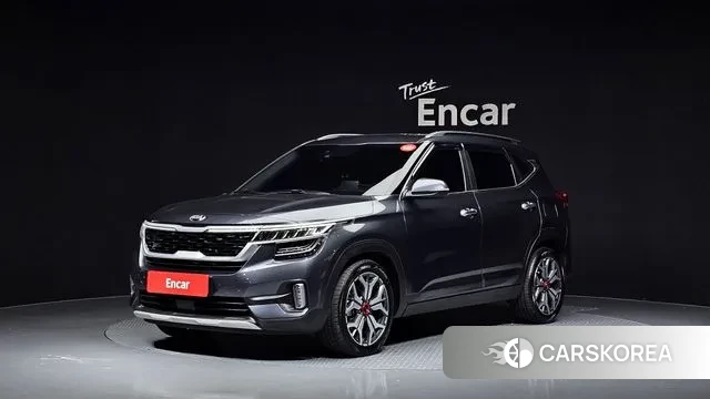 Kia Seltos 2021 Серый из Кореи