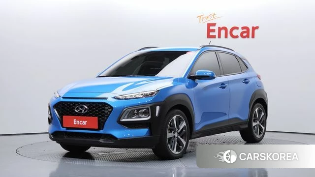 Hyundai Kona 2018 Синий из Кореи