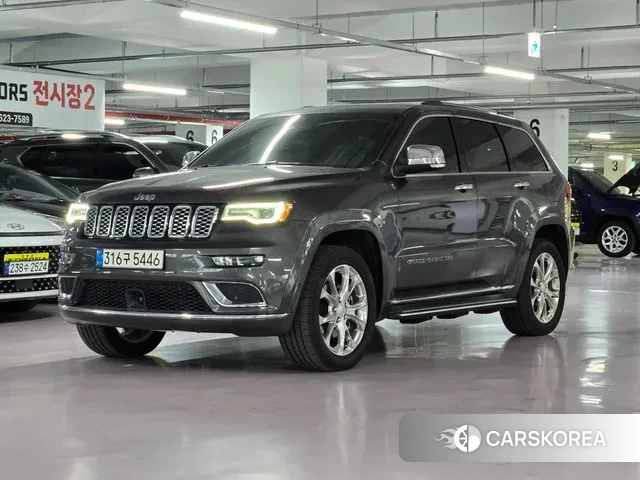 Jeep Grand Cherokee 2021 Серый из Кореи