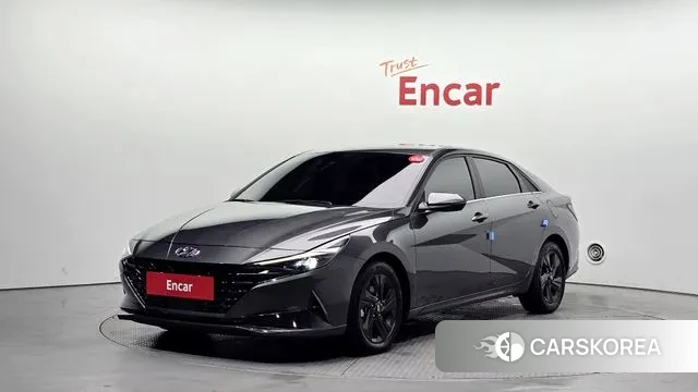 Hyundai Avante Hybrid (CN7) 2021 Серый из Кореи