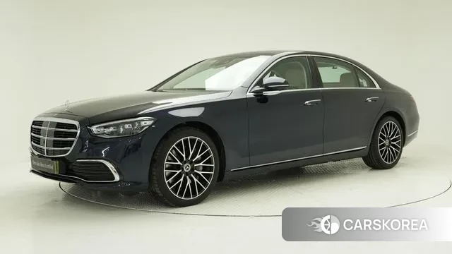 Mercedes-Benz S-Class W223 2024 Синий из Кореи