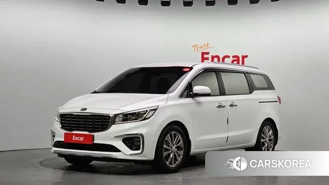 Kia The New Carnival 2020 Белый из Кореи