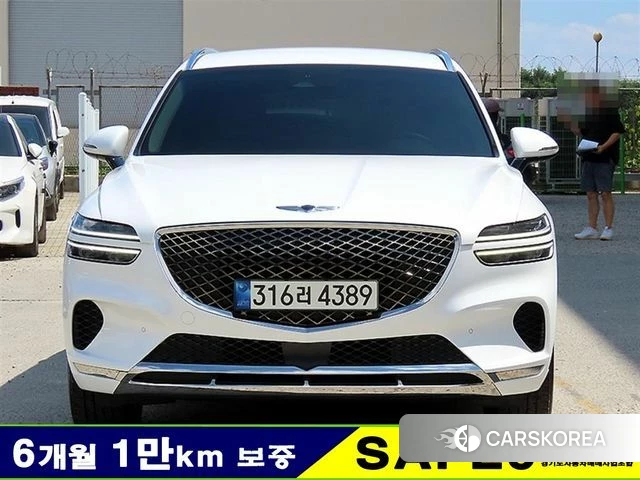 Genesis GV70 2021 Белый из Кореи