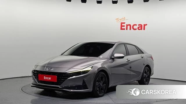 Hyundai Avante Hybrid (CN7) 2022 Серебряный из Кореи