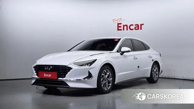 Hyundai Sonata (DN8) 2019 Белый из Кореи