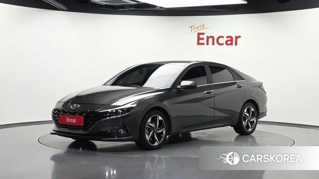 Hyundai Avante (CN7) 2022 Серый из Кореи