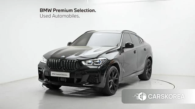 BMW X6 (G06) 2022 Черный из Кореи
