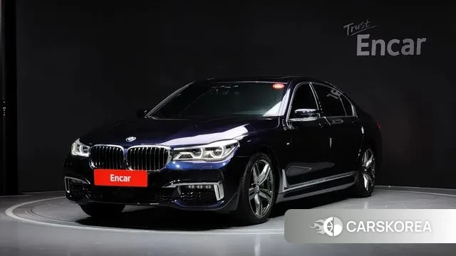BMW 7 Series (G11) 2018 Черный из Кореи
