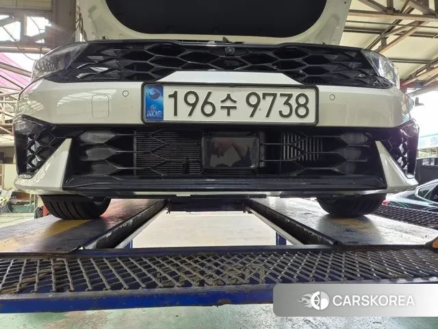 Kia The New K5 3rd generation 2024 Белый из Кореи