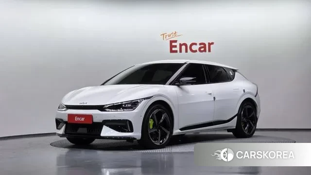 Kia EV6 2023 Белый из Кореи