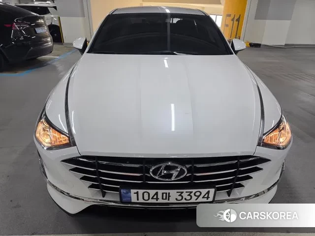 Hyundai Sonata (DN8) 2021 Белый из Кореи