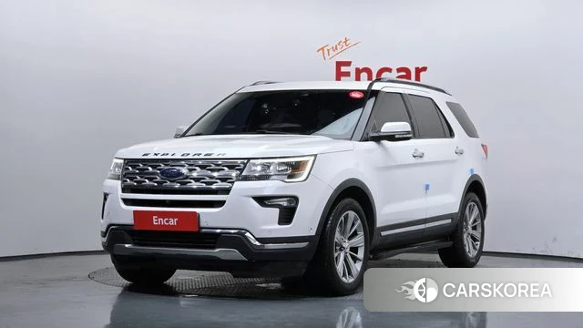 Ford Explorer 2018 Белый из Кореи