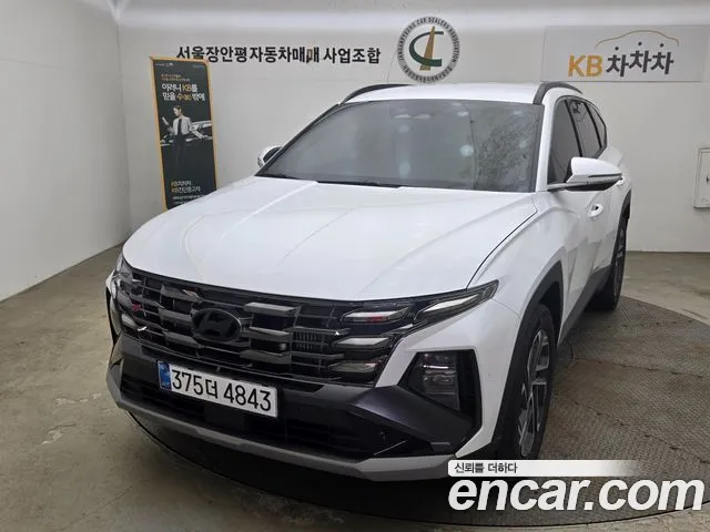 Hyundai The New Tucson (NX4) 2024 Белый из Кореи