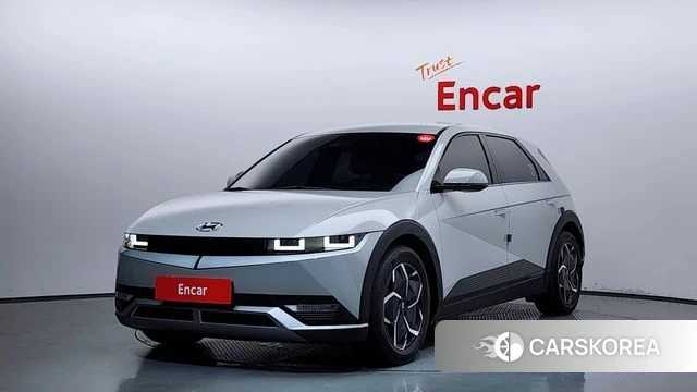 Hyundai Ionic 5 2021 Серебряный из Кореи