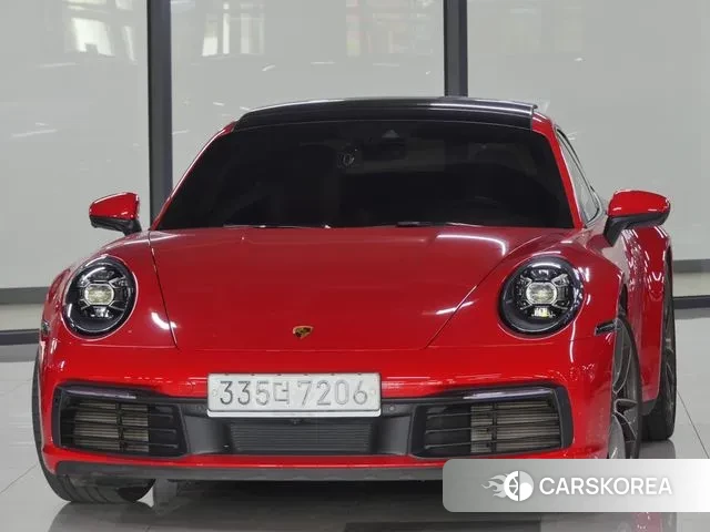 Porsche 911(992) 2020 Красный из Кореи