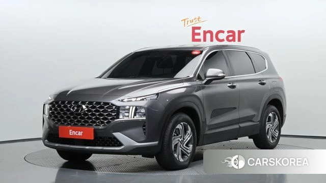 Hyundai The New Santa Fe 2023 Серый из Кореи