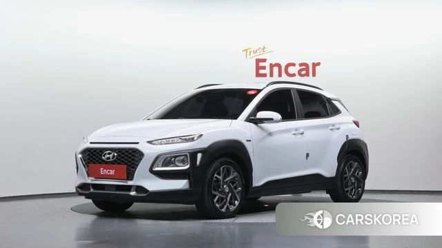 Hyundai Kona Hybrid 2020 Белый из Кореи