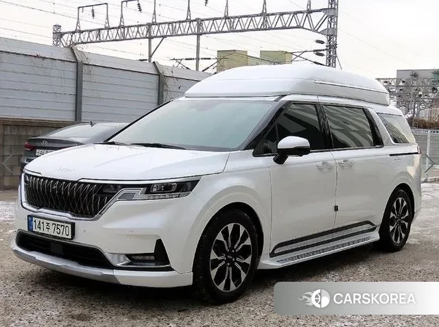 Kia Carnival 4th generation 2021 Белый из Кореи