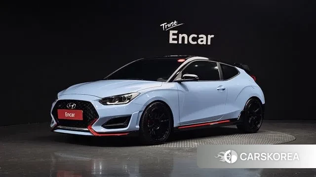 Hyundai Veloster (JS) 2020 Небесно-голубой из Кореи