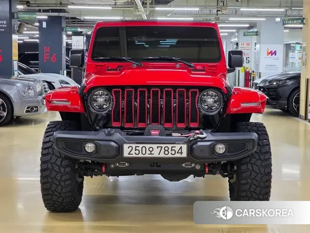Jeep Wrangler (JL) 2020 Красный из Кореи