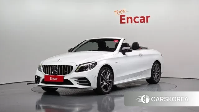 Mercedes-Benz C-Class W205 2019 Белый из Кореи