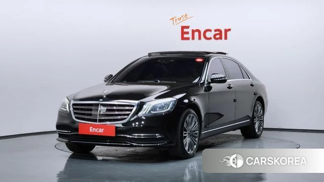 Mercedes-Benz S-Class W222 2018 Черный из Кореи