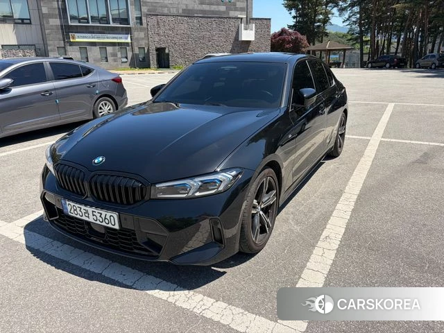 BMW 3 Series (G20) 2022 Черный из Кореи
