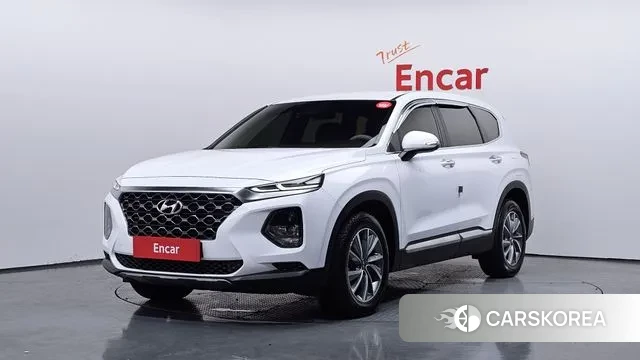 Hyundai Santa Fe TM 2020 Белый из Кореи
