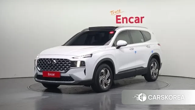 Hyundai The New Santa Fe 2021 Белый из Кореи