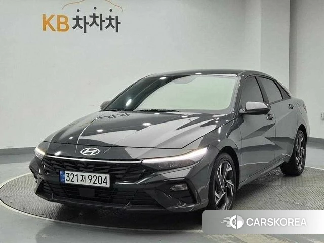 Hyundai The New Avante (CN7) 2024 Серый из Кореи