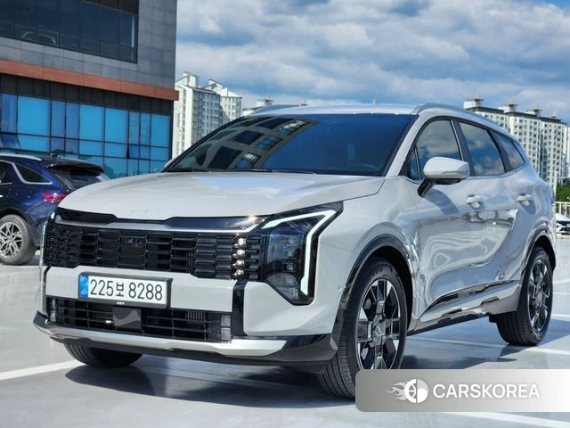 Kia The New Sportage 5th Generation 2025 Серебристо-серый из Кореи