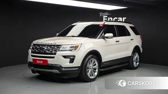 Ford Explorer 2018 Белый из Кореи