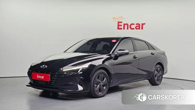 Hyundai Avante (CN7) 2020 Черный из Кореи