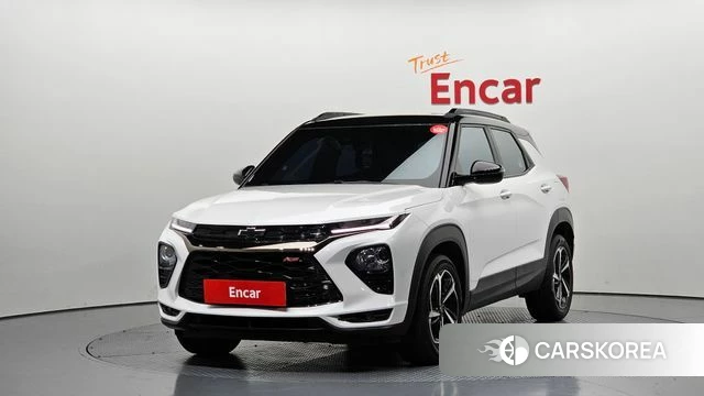 Chevrolet (GM Daewoo) Trailblazer 2021 Белый из Кореи