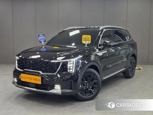 Kia The New Sorento 4th Generation 2024 Черный из Кореи
