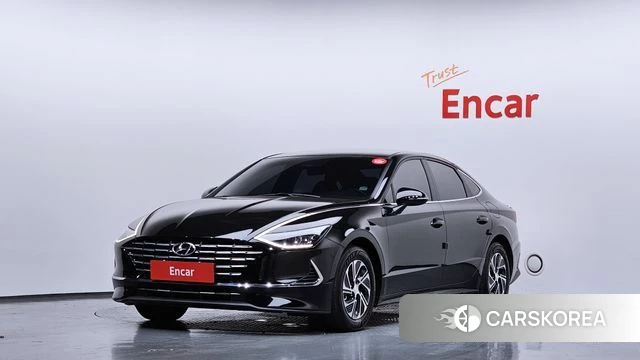Hyundai Sonata Hybrid (DN8) 2023 Черный из Кореи