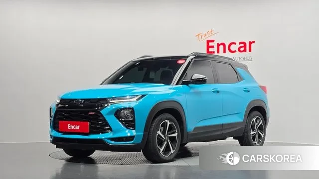 Chevrolet (GM Daewoo) Trailblazer 2021 Синий из Кореи