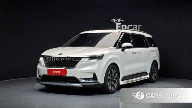 Kia Carnival 4th generation 2021 Белый из Кореи