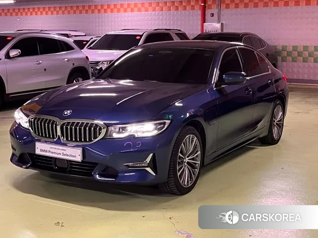 BMW 3 Series (G20) 2021 Синий из Кореи