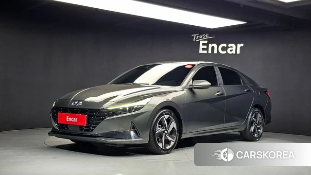 Hyundai Avante (CN7) 2021 Серый из Кореи