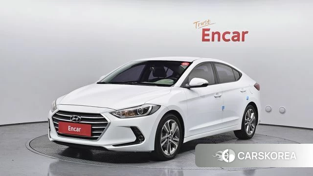 Hyundai Avante AD 2018 Белый из Кореи