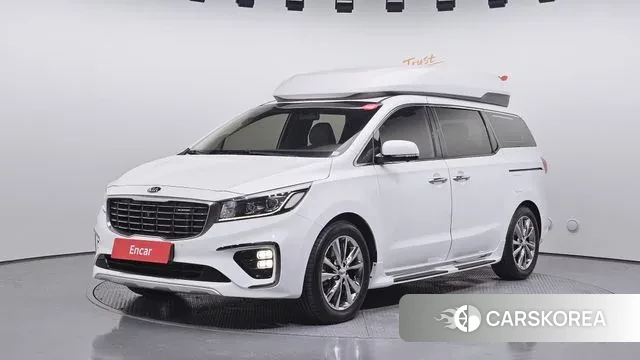 Kia The New Carnival 2019 Белый из Кореи