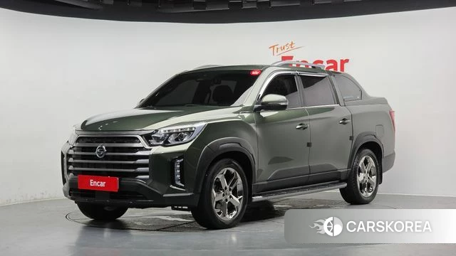 Ssangyong The New Rexton Sport 2022 Зеленый из Кореи