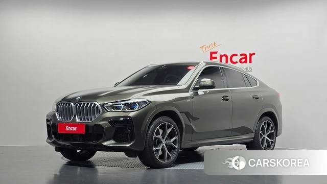 BMW X6 (G06) 2022 Серый из Кореи