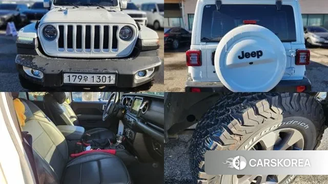 Jeep Wrangler (JL) 2019 Белый из Кореи